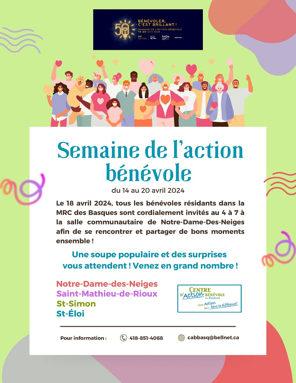 Semaine de l’action bénévole