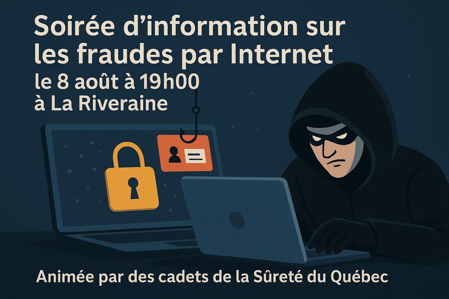 Soirée d’information sur les fraudes sur internet