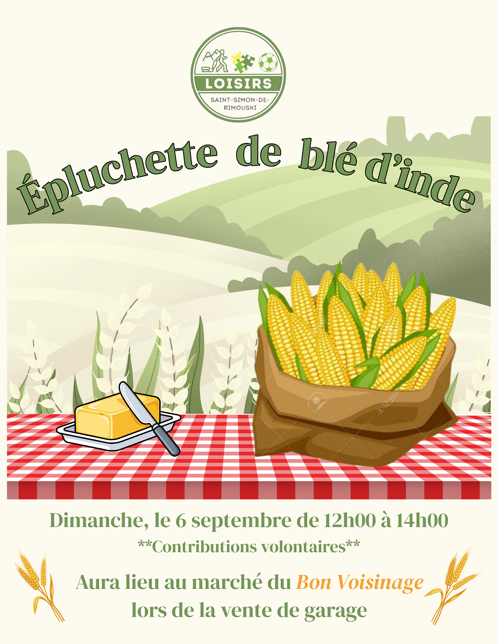 Epluchette de blé d’inde