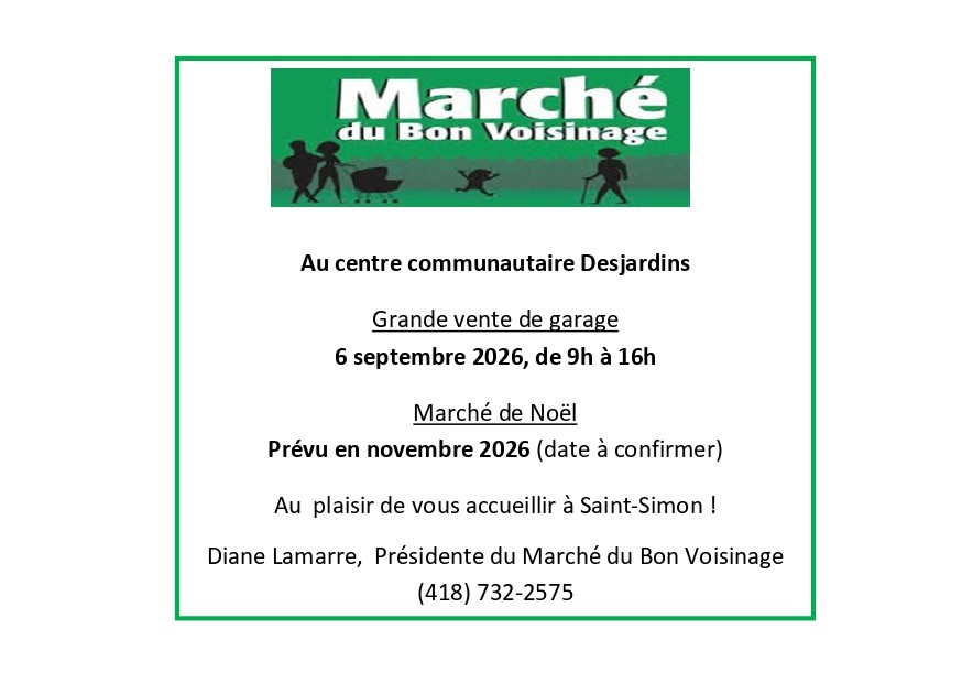 Vente de garage