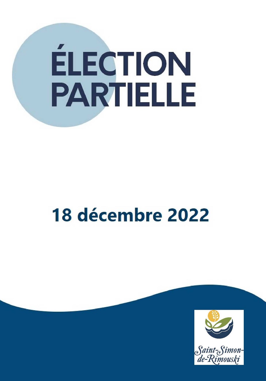Élection partielle du 18 décembre 2022
